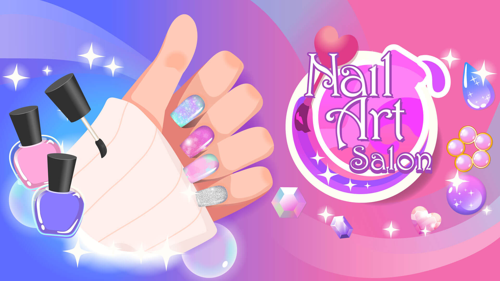 Bubbly & Pearls Salon Effects Nail Accents Nail Art Decal - Sally Hansen |  Ulta Beauty